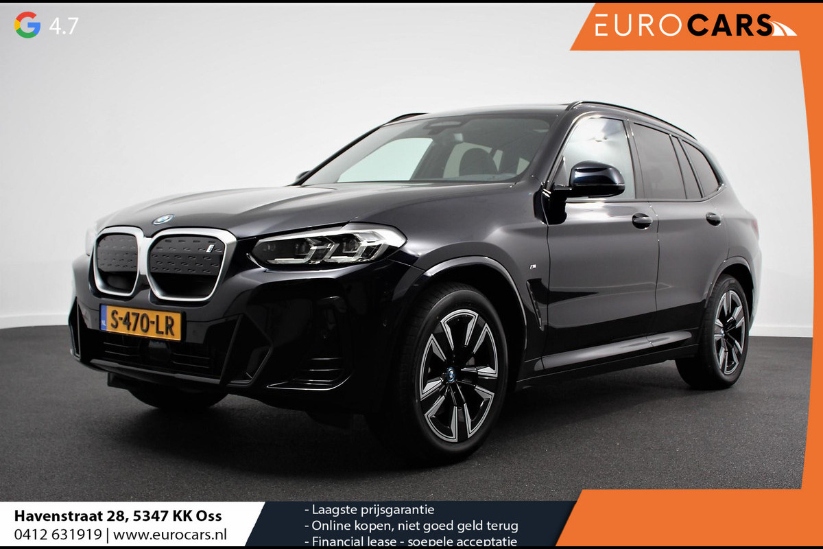 BMW iX3 Executive 74 kWh M-sport Leder Panoramisch schuif-kanteldak Navigatie Led Camera 360 Electrisch bedienbare achterklep BMW iX3 Executive 74 kWh M-sport Leder Panoramisch schuif-kanteldak Navigatie Led Camera 360 Electrisch bedienbare achterklep