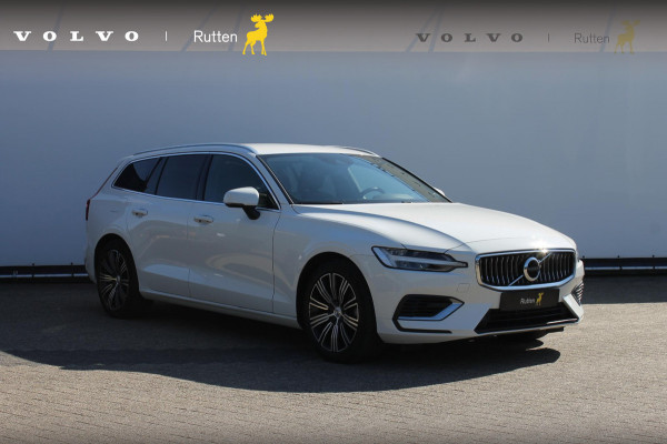 Volvo V60 T6 350PK Plug-in hybrid AWD Plus Bright Long Range / 19" lichtmetalen velgen / Harman Kardon Audio / Adaptieve Cruise Control / Elektrisch verstelbare voorstoelen met geheugen