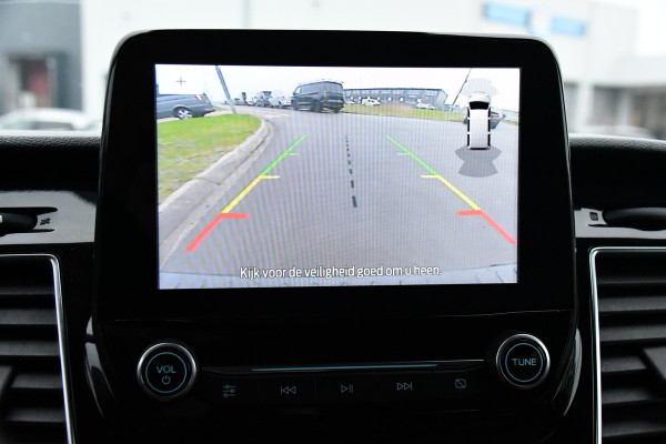 Ford Transit Custom 300 2.0 TDCI L2H1 DC Black Edition Camera, Adaptieve Cruise, 170Pk, Carplay, Automaat, Leder, Multimedia, Sensoren, 2 x Schuifdeur, UNIEK!