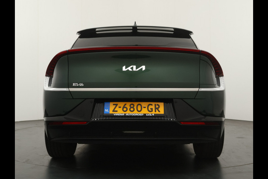 Kia Ev6 Plus 77.4 kWh Apple Carplay/ Android Auto - Cruise Control Adaptief - Dodehoekdetectie - Navigatie - Stoel/Stuurverwarming - Fabrieksgarantie tot 04-2031