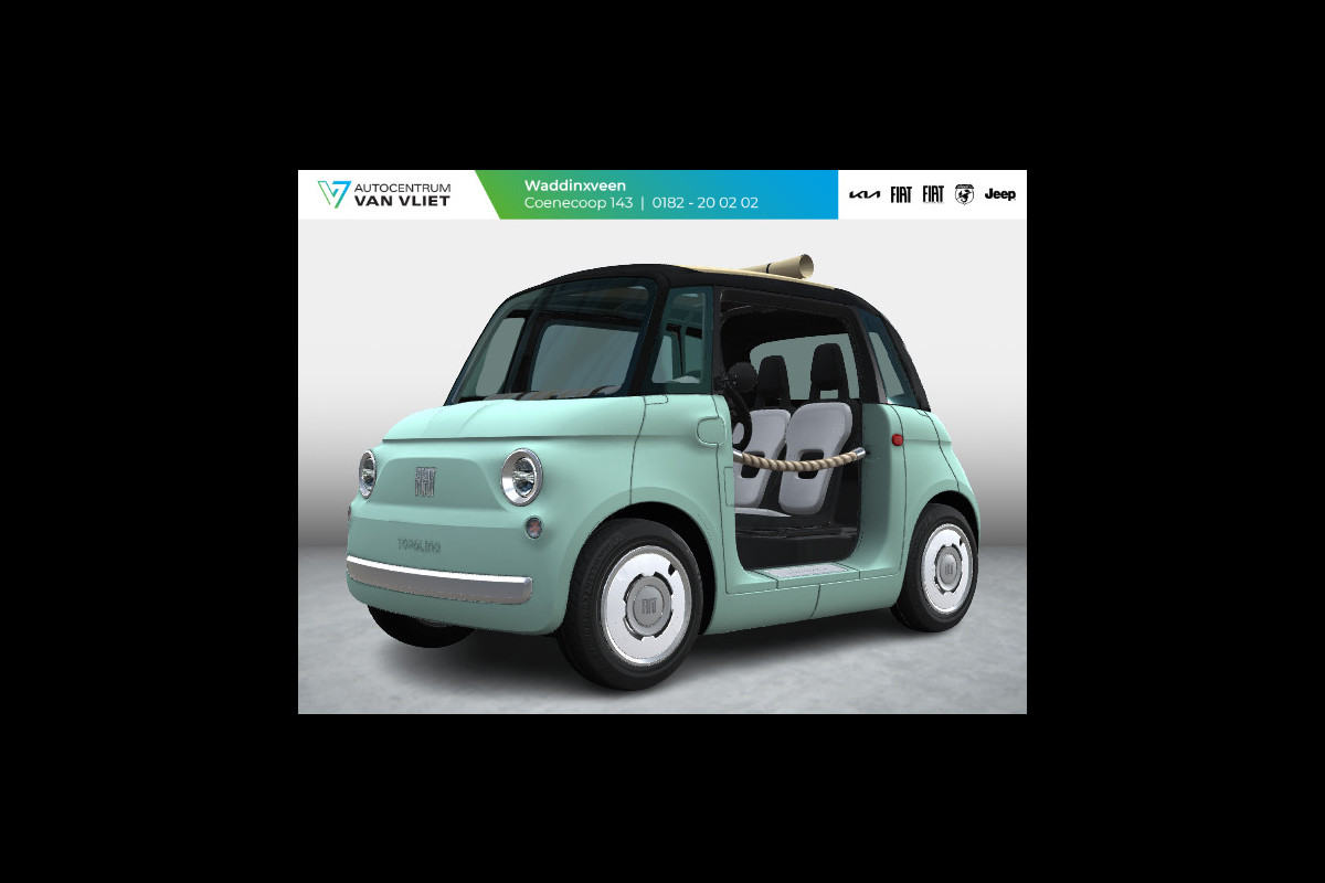 Fiat TOPOLINO Dolcevita | Nu beschikbaar voor proefritten | Actieradius 75km Fiat TOPOLINO Dolcevita | Nu beschikbaar voor proefritten | Actieradius 75km