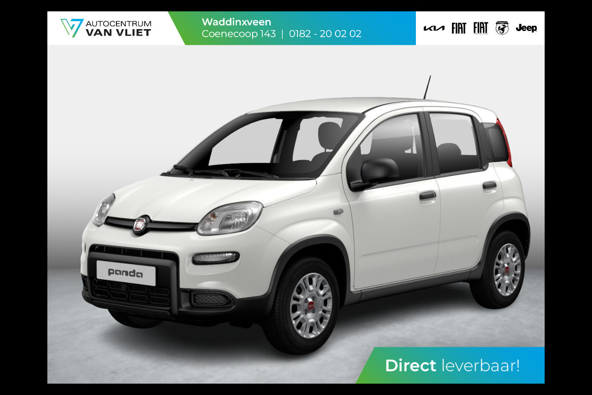 Fiat Panda Hybrid Urban | Airco | Bluetooth | Uit voorraad leverbaar ! Fiat Panda Hybrid Urban | Airco | Bluetooth | Uit voorraad leverbaar !