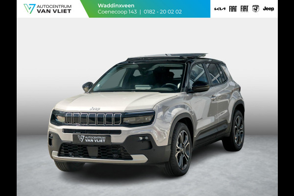 Jeep Avenger Summit 54 kWh | Schuif/Kanteldak | Winter Pack | Warmtepomp | Info&Convenience Pack | Full Operational Lease € 599,-