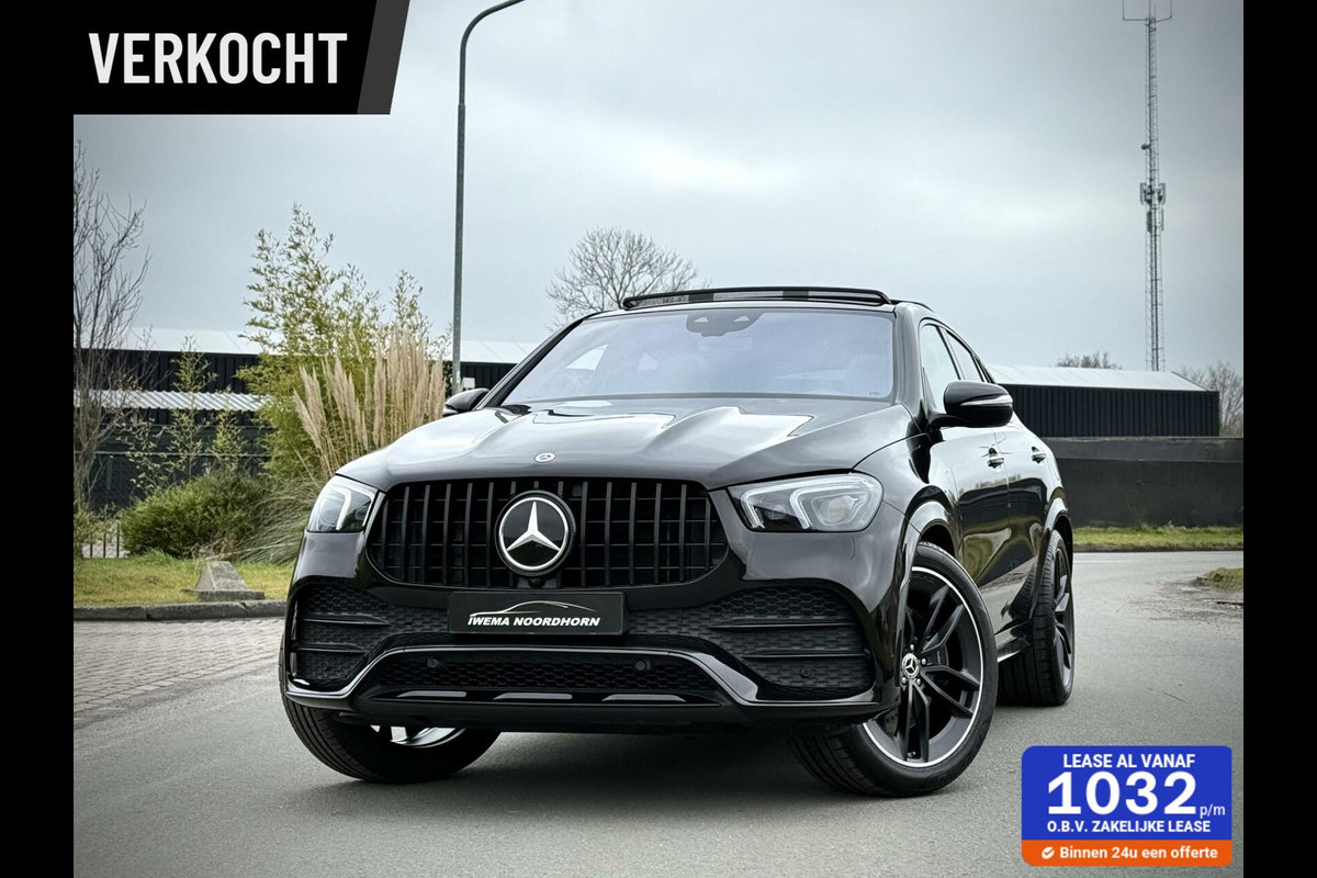 Mercedes-Benz GLE Coupé 350 e 4MATIC AMG Panoramadak|Burmester®|Camera|Keyless|Stuurverw.|Stoelventilatie|Luchtvering