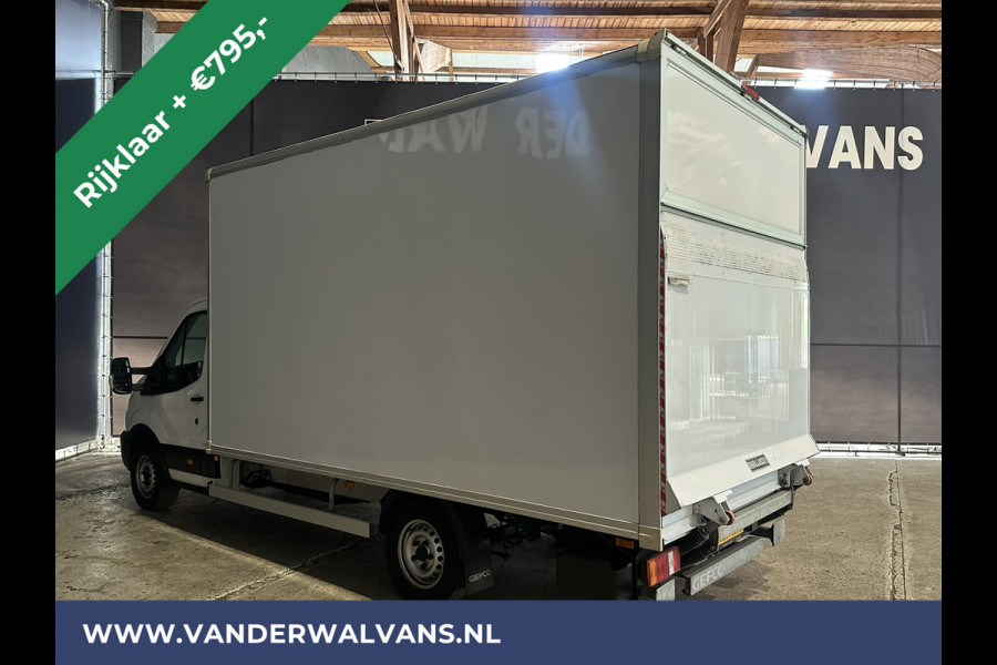 Ford Transit 2.0 TDCI 130pk Bakwagen 233cm Hoog Laadklep Zijdeur Euro6 *Rijklaar Direct Rijden* Airco | LAT om Lat Bijrijdersbank