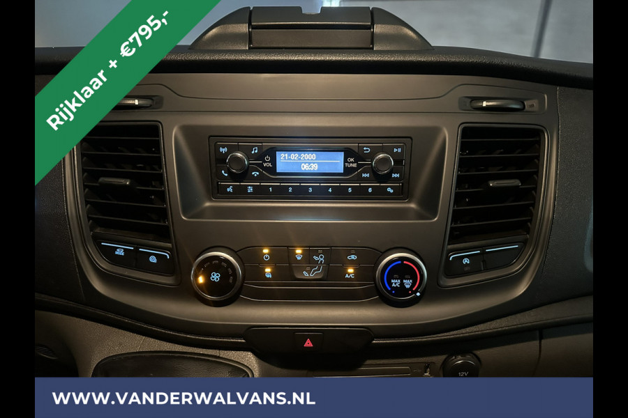 Ford Transit 2.0 TDCI 130pk Bakwagen 233cm Hoog Laadklep Zijdeur Euro6 *Rijklaar Direct Rijden* Airco | LAT om Lat Bijrijdersbank