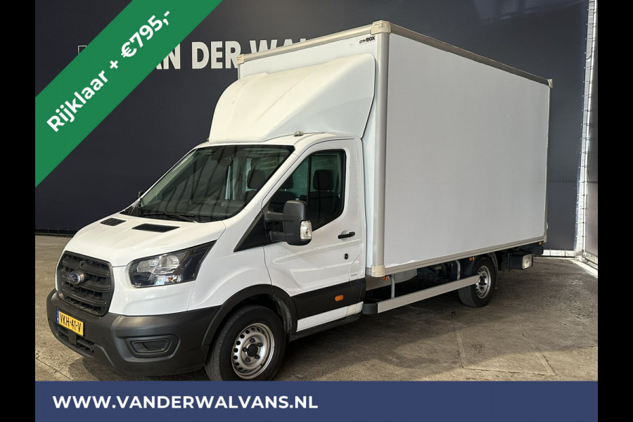 Ford Transit 2.0 TDCI 130pk Bakwagen 233cm Hoog Laadklep Zijdeur Euro6 *Rijklaar Direct Rijden* Airco | LAT om Lat Bijrijdersbank