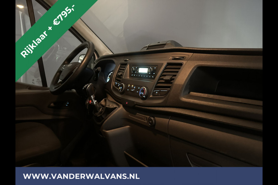 Ford Transit 2.0 TDCI 130pk Bakwagen 233cm Hoog Laadklep Zijdeur Euro6 *Rijklaar Direct Rijden* Airco | LAT om Lat Bijrijdersbank