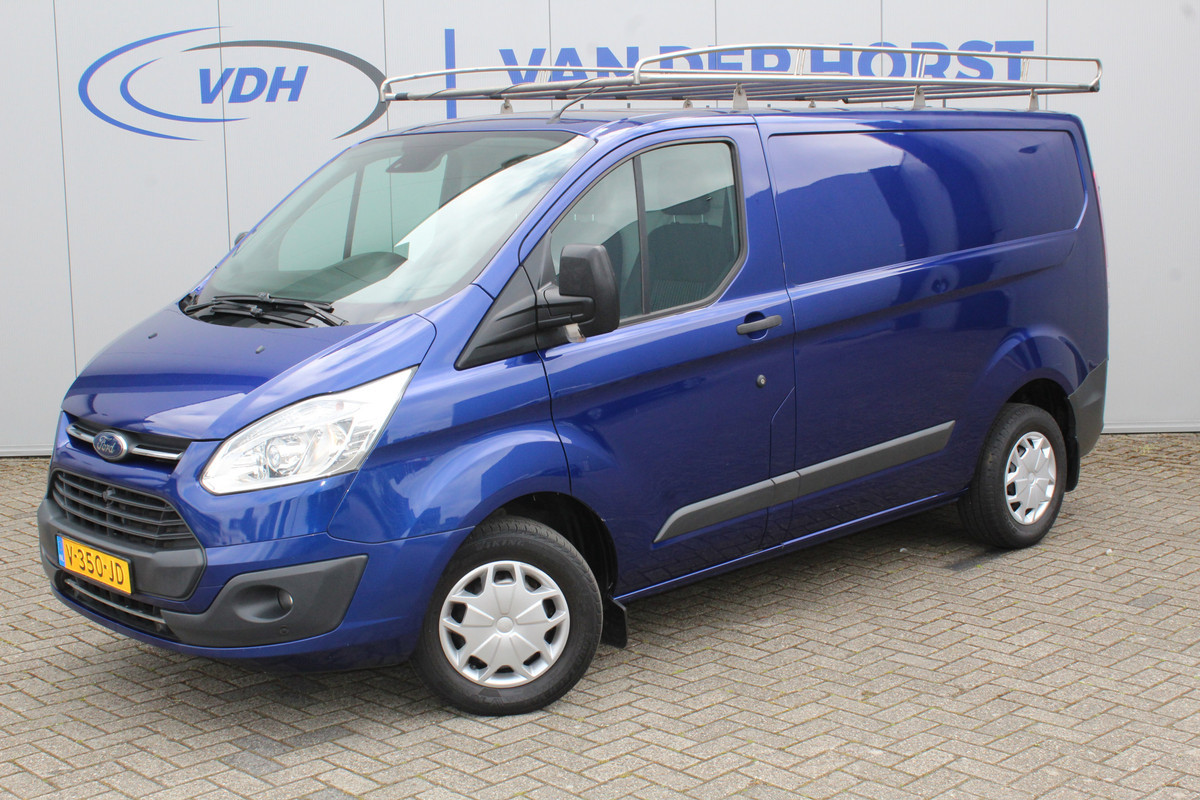 Ford Transit Custom 270 2.0-105pk TDCI L1H1 Trend. Cruise Control - Airco - Bluetooth - Sensoren V+A - Voorruitverwarming- Metallic Blauw - Imperiaal Ford Transit Custom 270 2.0-105pk TDCI L1H1 Trend. Cruise Control - Airco - Bluetooth - Sensoren V+A - Voorruitverwarming- Metallic Blauw - Imperiaal