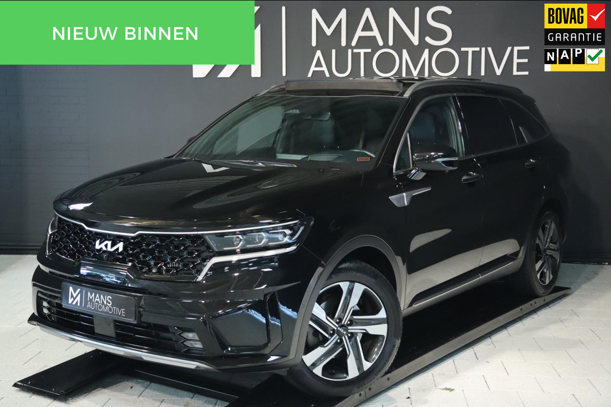 Kia Sorento 1.6 T-GDI Hybrid 4WD / PANO / KEYLESS / HUD / 360 / VOLLEDIG UITGEVOERD! Kia Sorento 1.6 T-GDI Hybrid 4WD / PANO / KEYLESS / HUD / 360 / VOLLEDIG UITGEVOERD!