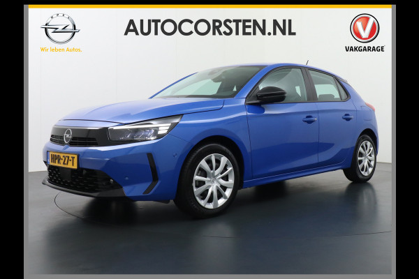 Opel Corsa 1.2I NWE Model Navi Camera Apple Carplay Android Airco Stuur+Stoelverwarming Cruise Control Edition Pdc DAB Regen-Lichtsensor Isofix USB Bluetooth Facelift / Nieuw Model Zeer compleet! Bijna Nieuw!