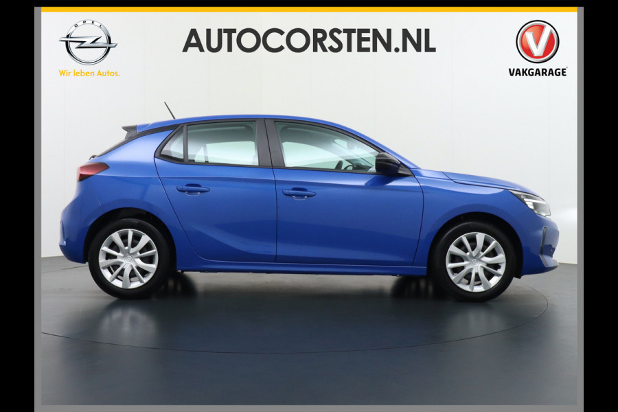 Opel Corsa 1.2I NWE Model Navi Camera Apple Carplay Android Airco Stuur+Stoelverwarming Cruise Control Edition Pdc DAB Regen-Lichtsensor Isofix USB Bluetooth Facelift / Nieuw Model Zeer compleet! Bijna Nieuw!