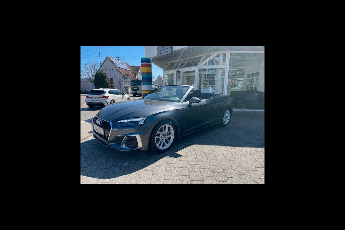 Audi A5 Cabriolet 40 Tfsi S-Tronic (150kW/204pk) ** MATRIX, LEDER, VIRTUAL, NEKVERW, 18-inch LMV, ADAPT. CRUISE ** 1e EIG - € 28.600,= onder NP ** Audi A5 Cabriolet 40 Tfsi S-Tronic (150kW/204pk) ** MATRIX, LEDER, VIRTUAL, NEKVERW, 18-inch LMV, ADAPT. CRUISE ** 1e EIG - € 28.600,= onder NP **