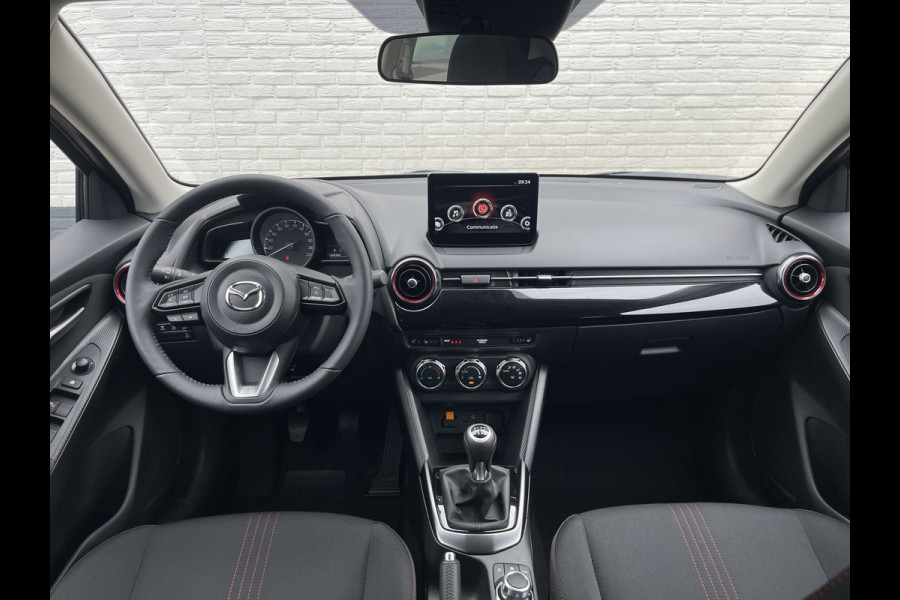 Mazda 2 1.5 e-SkyActiv-G 90 Homura | CarPlay | Camera | LED | DAB+ | Dodehoek | 16 inch