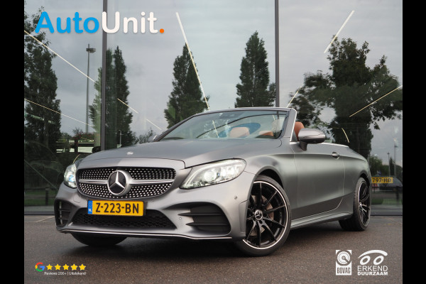 Mercedes-Benz C-Klasse Cabriolet 200 4MATIC AMG Designo | Airscarf | Virtual Cockpit | Carplay | 360 | Multibeam | Hybride
