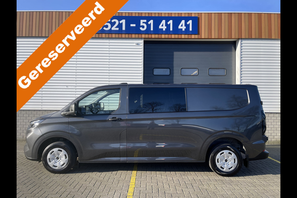 Ford Transit Custom 340 2.0 TDCI L2H1 Trend DC 6 persoons / NIEUW / bpm vrij / rijklaar € 39.950 ex btw / lease vanaf € 715 / direct leverbaar / airco / cruise / apple carplay / camera / magnetic grey metallic Ford Transit Custom 340 2.0 TDCI L2H1 Trend DC 6 persoons / NIEUW / bpm vrij / rijklaar € 39.950 ex btw / lease vanaf € 715 / direct leverbaar / airco / cruise / apple carplay / camera / magnetic grey metallic