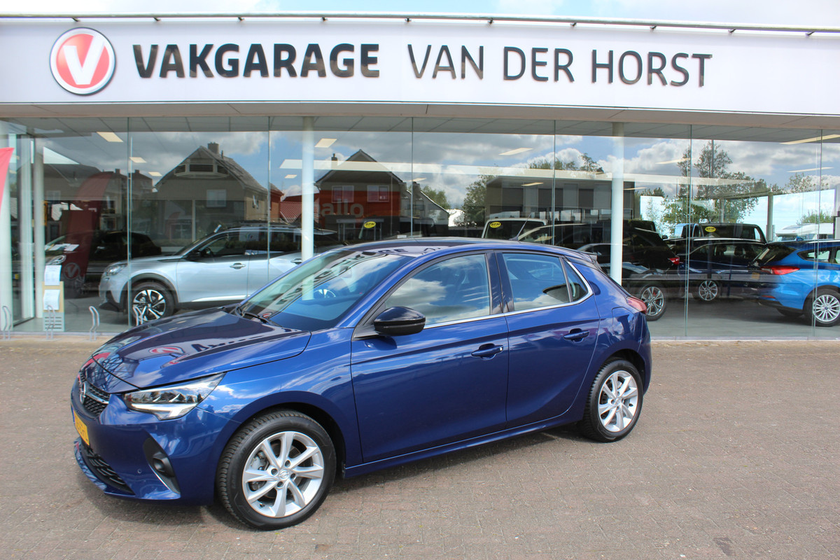Opel Corsa 1.2-100pk Elegance 5drs. Super mooie Opel Corsa ! Cruise Control, Climate Control, Multimedia, LED verlichting, Licht metalen velgen, Lane assist etc. Opel Corsa 1.2-100pk Elegance 5drs. Super mooie Opel Corsa ! Cruise Control, Climate Control, Multimedia, LED verlichting, Licht metalen velgen, Lane assist etc.