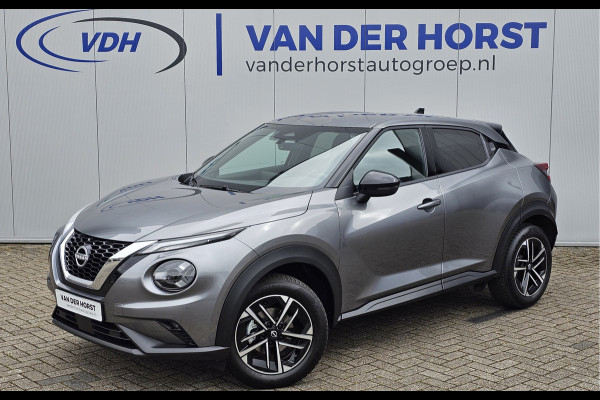 Nissan Juke 1.0-114 pk DIG-T N-Connecta -NIEUWSTE MODEL- Maar liefst ruim €. 11.000,- VOORDEEL: van €. 37.250,- voor €. 25.895,-  ! Slechts 2.800km ! Navigatie, Climate cntrl, Cruise Cntrl, Lane Assist. Metallic lak, LM wielen, Stoel-, stuur- en voorraamverw., Keyless