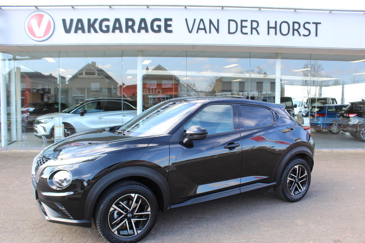 Nissan Juke 1.0 114 pk DIG-T N-Connecta Nieuwste Model Van 37250,- voor 24895,- Navigatie, Stoel verwarming, Cilmate control, Cruise Control, Lane Assist Nissan Juke 1.0 114 pk DIG-T N-Connecta Nieuwste Model Van 37250,- voor 24895,- Navigatie, Stoel verwarming, Cilmate control, Cruise Control, Lane Assist