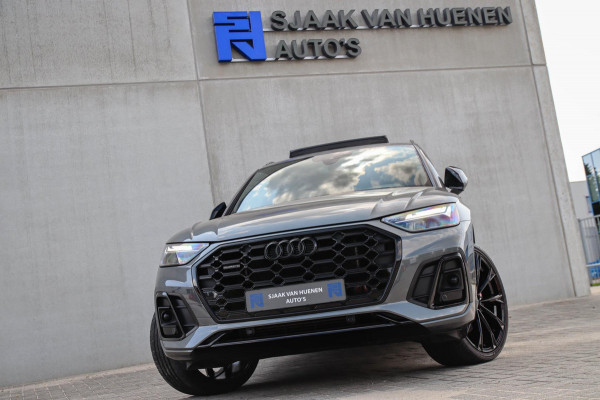 Audi Q5 50 TFSI e Quattro Competition Pro Line S S-Line 299pk Automaat! Kuipstoelen|Panoramadak|Virtual Cockpit|Camera|HUD|22inch