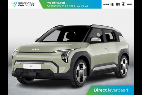 Kia EV3 Air 58.3 kWh | Uit voorraad leverbaar | Navi | 17" | Adapt. Cruise | Clima | PDC | Dakrails |