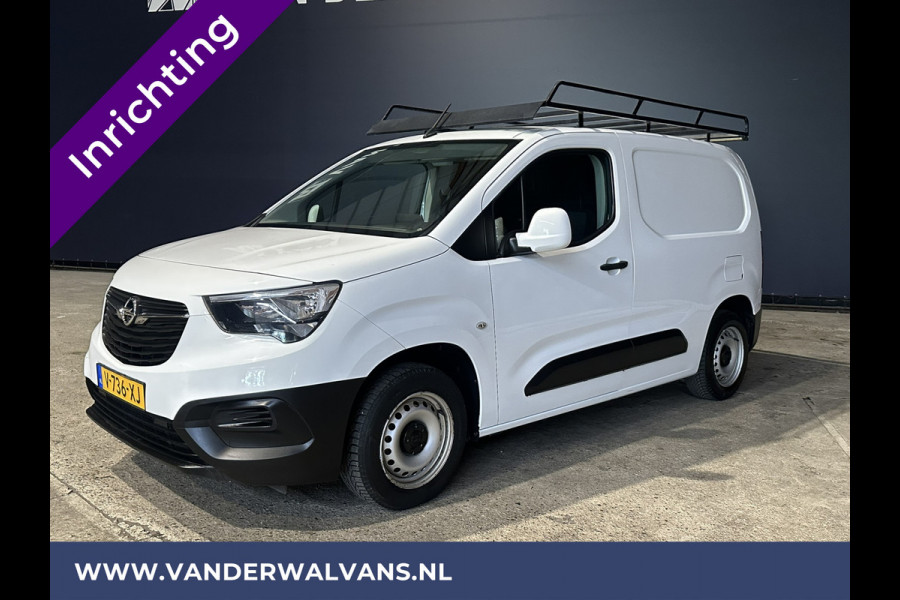 Opel Combo 1.6D L1H1 inrichting Euro6 Airco | Apple Carplay | Imperiaal | Trekhaak | Navigatie Cruisecontrol, parkeersensoren, zijdeur