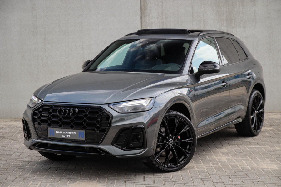 Audi Q5 50 TFSI e Quattro Competition Pro Line S S-Line 299pk Automaat! Kuipstoelen|Panoramadak|Virtual Cockpit|Camera|HUD|22inch