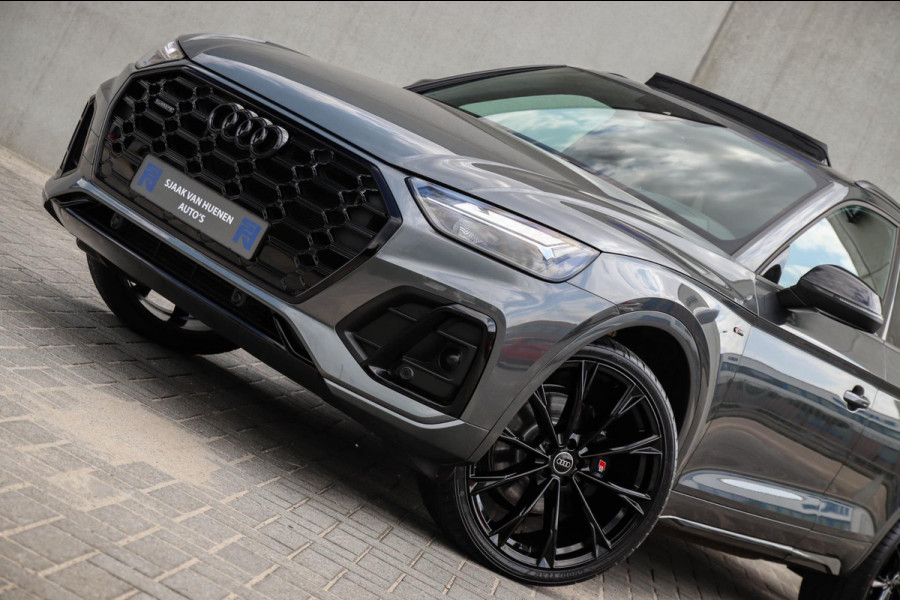 Audi Q5 50 TFSI e Quattro Competition Pro Line S S-Line 299pk Automaat! Kuipstoelen|Panoramadak|Virtual Cockpit|Camera|HUD|22inch