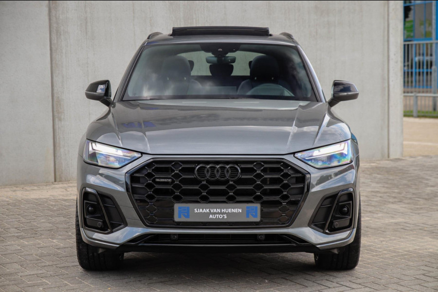 Audi Q5 50 TFSI e Quattro Competition Pro Line S S-Line 299pk Automaat! Kuipstoelen|Panoramadak|Virtual Cockpit|Camera|HUD|22inch