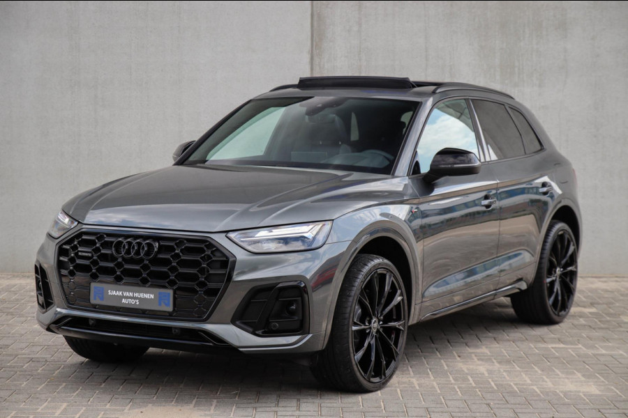 Audi Q5 50 TFSI e Quattro Competition Pro Line S S-Line 299pk Automaat! Kuipstoelen|Panoramadak|Virtual Cockpit|Camera|HUD|22inch