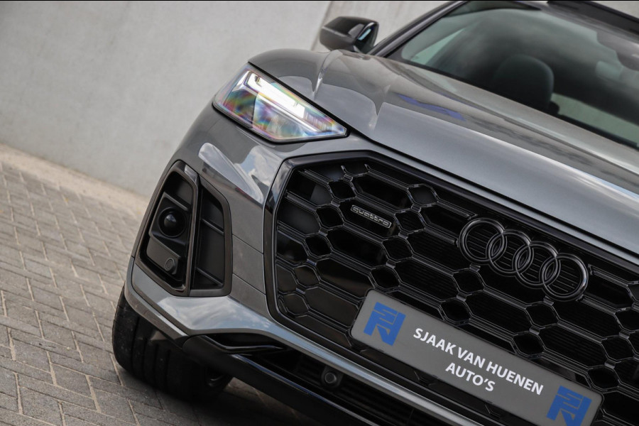 Audi Q5 50 TFSI e Quattro Competition Pro Line S S-Line 299pk Automaat! Kuipstoelen|Panoramadak|Virtual Cockpit|Camera|HUD|22inch