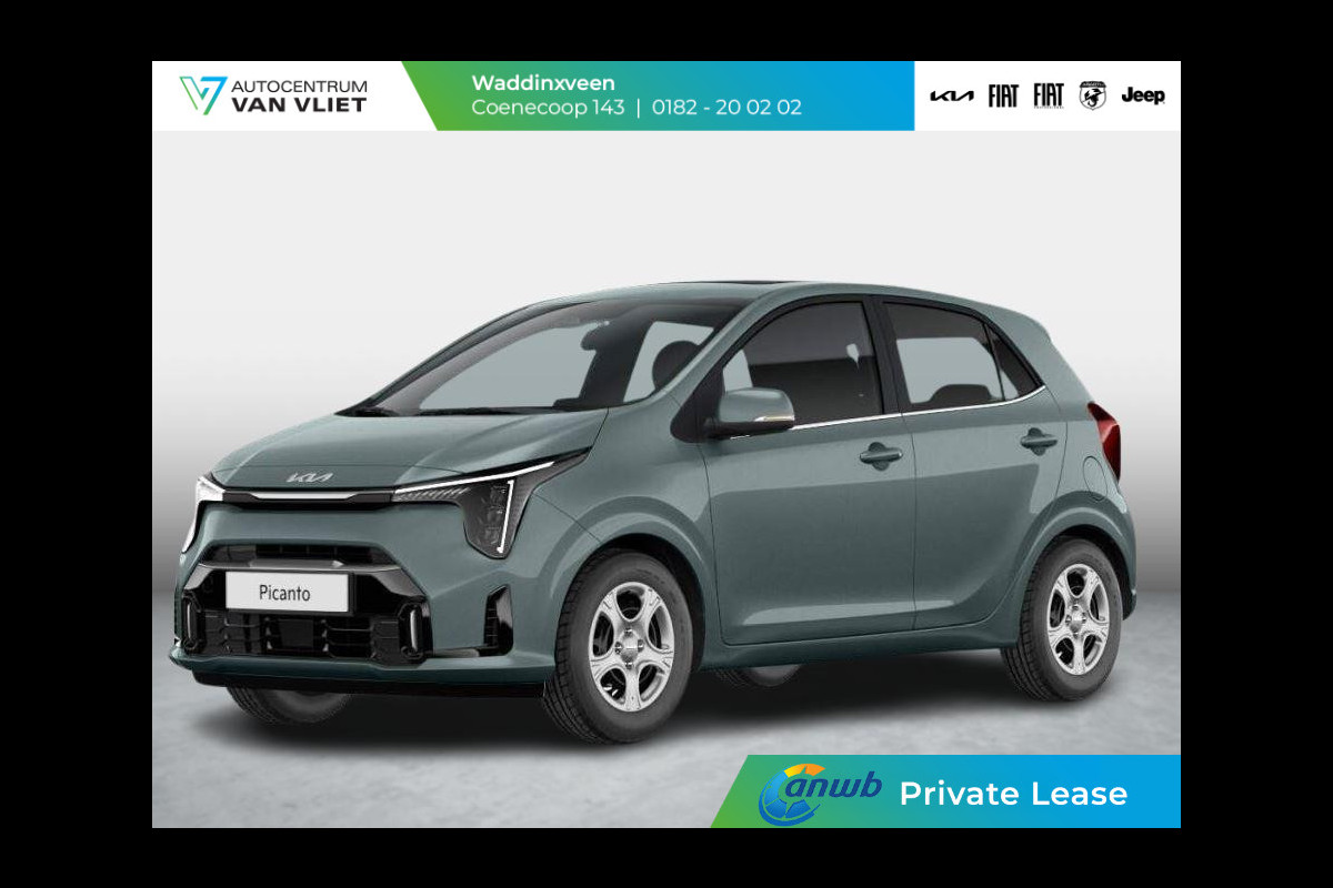 Kia Picanto 1.0 DPI DynamicLine ANWB Private Lease v.a.€ 249,-| MY25 | Navi | Airco | Cruise | Camera | Apple Carplay | Kia Picanto 1.0 DPI DynamicLine ANWB Private Lease v.a.€ 249,-| MY25 | Navi | Airco | Cruise | Camera | Apple Carplay |