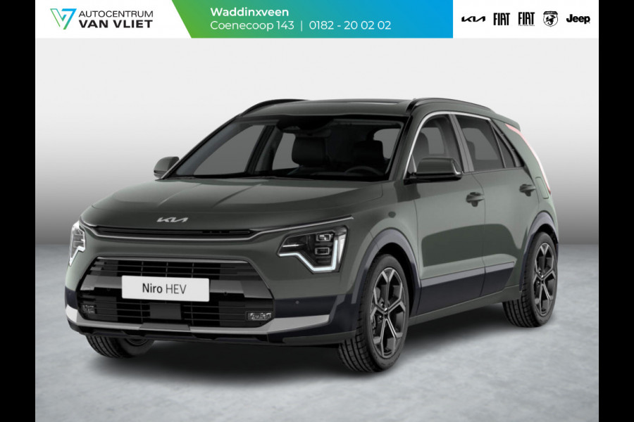 Kia Niro 1.6 GDi Hybrid ExecutiveLine | Uit voorraad leverbaar | Schuif/Kanteldak | Stoel&Stuur Verwarming | Harman Kardon | 18'' lichtmetaal | Draadloos opladen smartphone