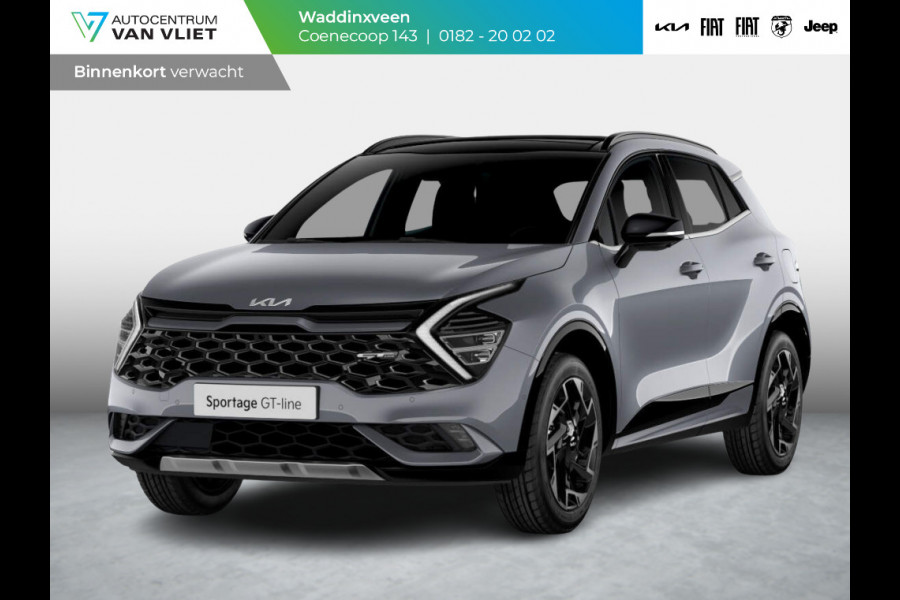 Kia Sportage 1.6 T-GDi Plug-in Hybrid AWD GT-PlusLine | Levering Mei | CarPlay | Stoelkoeling | Stoel-/stuurverwarming | Schuif-/kanteldak | PDC | LED | Navi | Camera | 19''