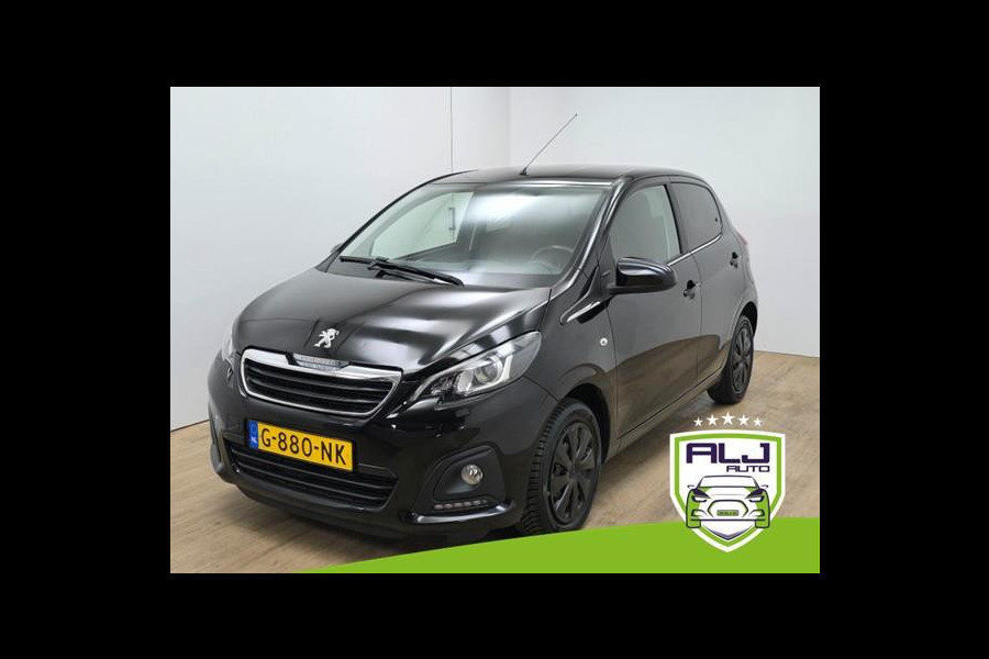 Peugeot 108 Occasion 1.0 e-VTi Active met airco en bluetooth audio | Sportieve look | Tweedehands Peugeot 108 zwart | Dagrij led |