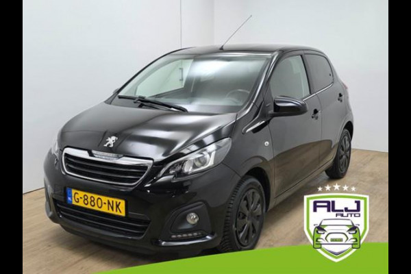 Peugeot 108 Occasion 1.0 e-VTi Active met airco en bluetooth audio | Sportieve look | Tweedehands Peugeot 108 zwart | Dagrij led |