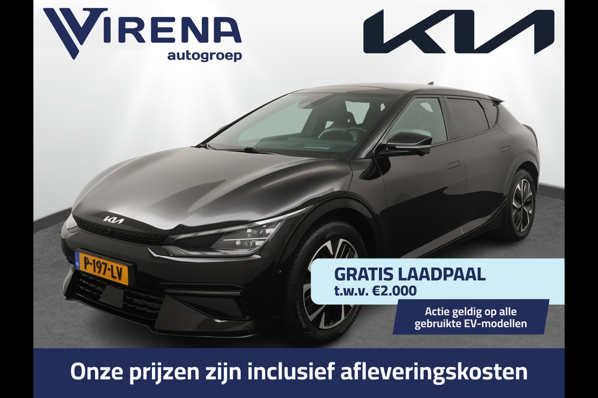 Kia Ev6 GT-Line 77.4 kWh - Elektrisch glazen schuif-/kanteldak - Apple Carplay/Android Auto - Fabrieksgarantie tot 05-2029 Kia Ev6 GT-Line 77.4 kWh - Elektrisch glazen schuif-/kanteldak - Apple Carplay/Android Auto - Fabrieksgarantie tot 05-2029
