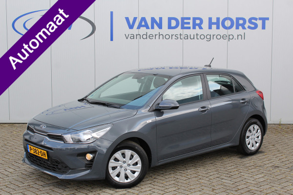 Kia Rio 1.0-100pk T-GDi AUTOMAAT ComfortLine Airco, Parkeersensoren achter, Bluetooth, stoel-en stuurwielverwarming, DAB+ radio