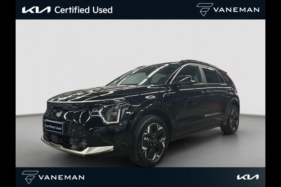 Kia Niro EV Edition Advanced 64.8 kWh Gratis Laadpaal | Automaat | Navi | Clima | Cruise | Stoel & Stuurverwarming | Leder | Schuif Kanteldak | Sensoren |