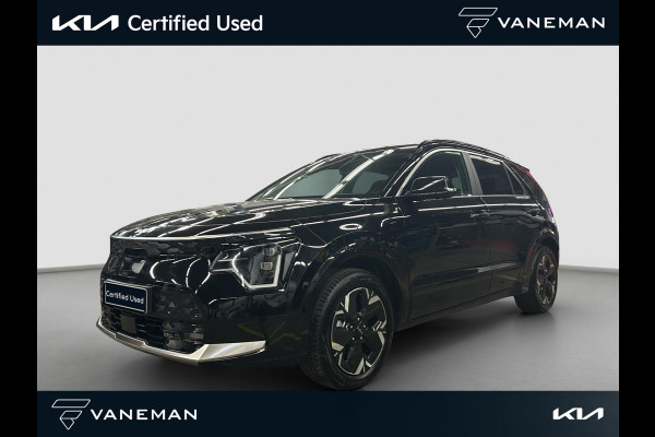 Kia Niro EV Edition Advanced 64.8 kWh Gratis Laadpaal | Automaat | Navi | Clima | Cruise | Stoel & Stuurverwarming | Leder | Schuif Kanteldak | Sensoren |