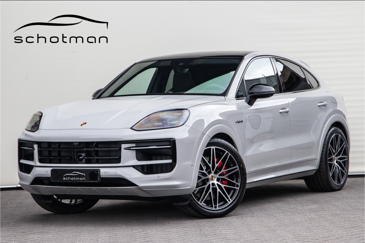 Porsche Cayenne Coupé 3.0 S E-Hybrid 520pk Sport-Design, Bose, Sportstoelen, Passenger Display, Adaptive Cruise, 2025 Porsche Cayenne Coupé 3.0 S E-Hybrid 520pk Sport-Design, Bose, Sportstoelen, Passenger Display, Adaptive Cruise, 2025