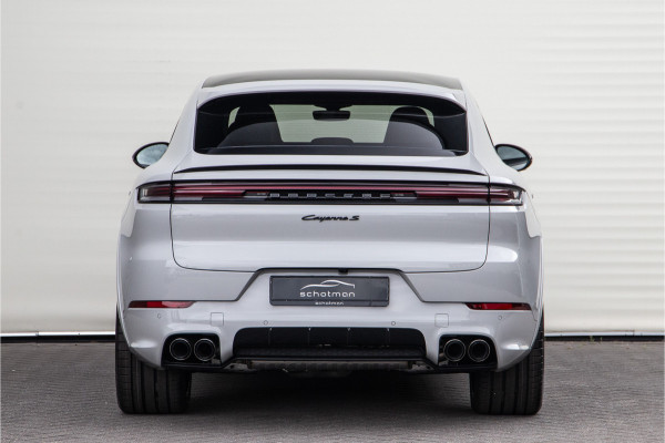 Porsche Cayenne Coupé 3.0 S E-Hybrid 520pk Sport-Design, Bose, Sportstoelen, Passenger Display, Adaptive Cruise, 2025