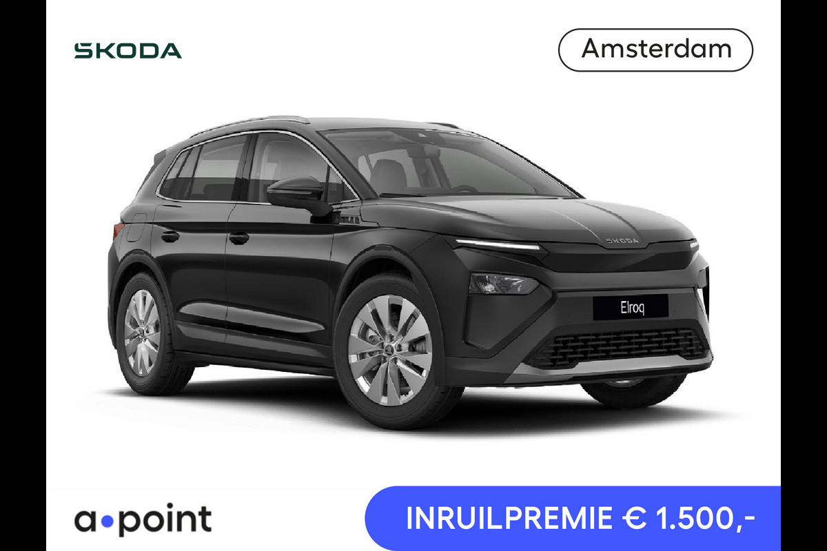 Škoda Elroq 85 Business Edition Tour 286 pk | Trekhaak | Adaptive Cruise | Blind Spot | Stoelverwarming | Donkere ramen Škoda Elroq 85 Business Edition Tour 286 pk | Trekhaak | Adaptive Cruise | Blind Spot | Stoelverwarming | Donkere ramen