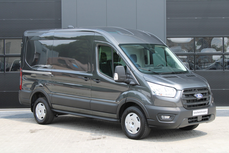 Ford Transit 350 2.0 TDCI L2H2 Trend 130pk - Facelift - 2x Schuifdeur - Adaptive Cruise - Navigatie - Blind Spot - 360 Camera - Stoel - Stuur
