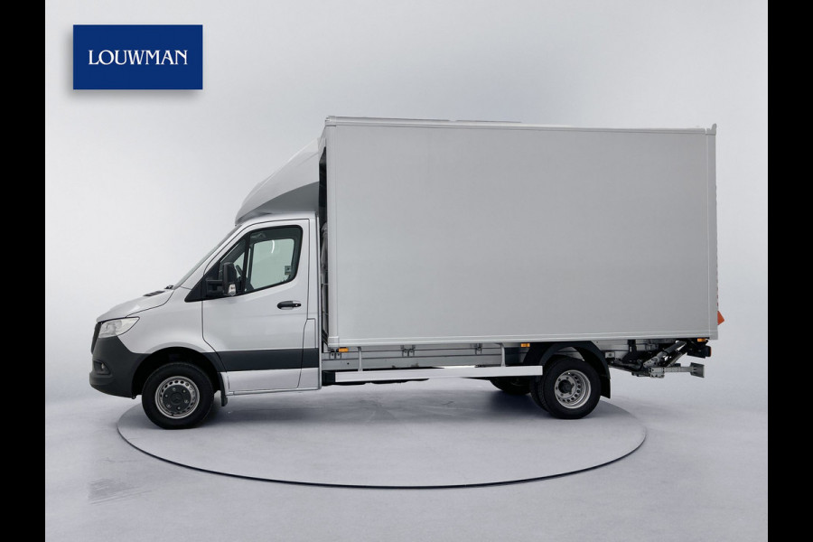 Mercedes-Benz Sprinter 517 1.9 CDI L3 RWD Bakwagen met Dhollandia Laadklep 1000KG 24 Maanden Certified Garantie Nieuw direct leverbaar zilvergijs