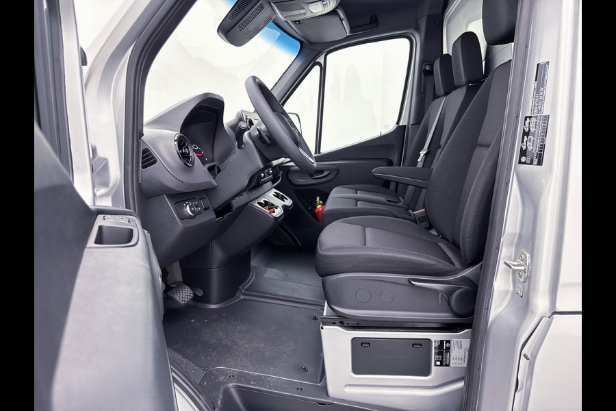 Mercedes-Benz Sprinter 517 1.9 CDI L3 RWD Bakwagen met Dhollandia Laadklep 1000KG 24 Maanden Certified Garantie Nieuw direct leverbaar zilvergijs