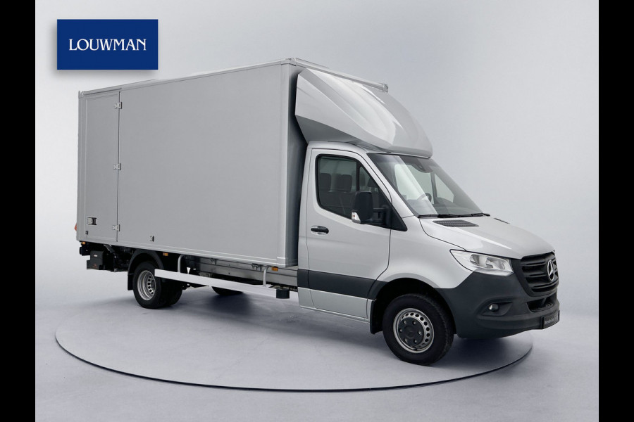 Mercedes-Benz Sprinter 517 1.9 CDI L3 RWD Bakwagen met Dhollandia Laadklep 1000KG 24 Maanden Certified Garantie Nieuw direct leverbaar zilvergijs