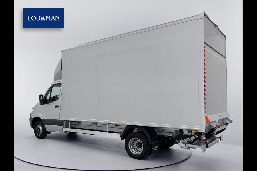 Mercedes-Benz Sprinter 517 1.9 CDI L3 RWD Bakwagen met Dhollandia Laadklep 1000KG 24 Maanden Certified Garantie Nieuw direct leverbaar zilvergijs