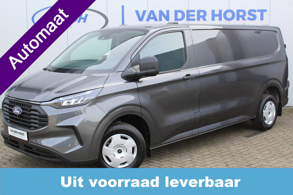 Ford Transit Custom 320 2.0-136pk TDCI L2H1 ´Trend´ AUTOMAAT ! Overtuig u van de rijkwaliteiten van dit nieuwe model Ford Transit Custom i.c.m. automatische versn. bak. Camera, LED koplampen, Cruise Control, Aut. Airco, App Connect, Winterpack Ford Transit Custom 320 2.0-136pk TDCI L2H1 ´Trend´ AUTOMAAT ! Overtuig u van de rijkwaliteiten van dit nieuwe model Ford Transit Custom i.c.m. automatische versn. bak. Camera, LED koplampen, Cruise Control, Aut. Airco, App Connect, Winterpack