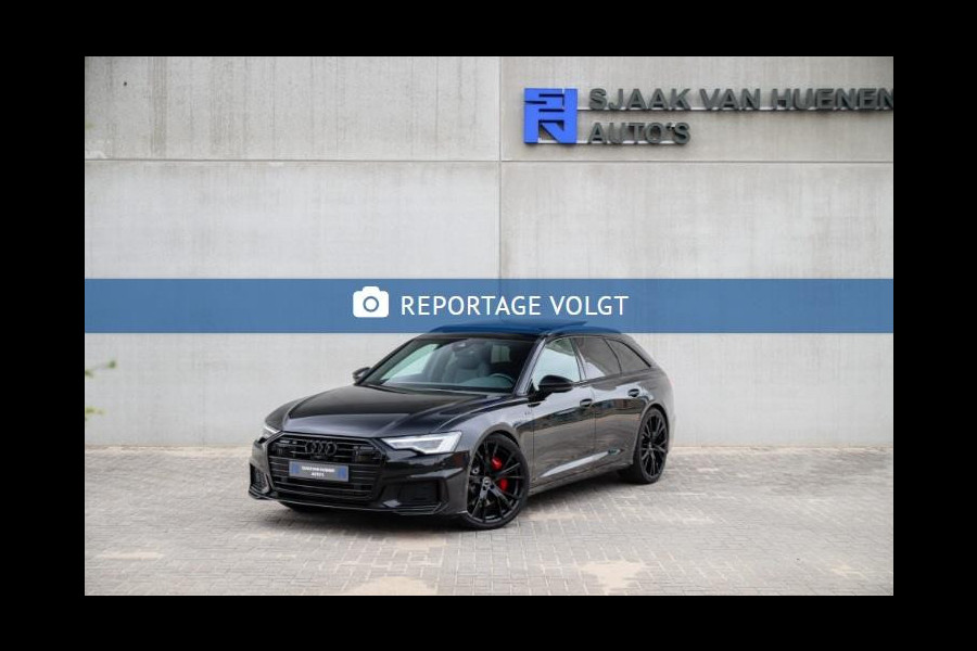 Audi A6 Avant 55 TFSI e Quattro Competition S line Edition 367pk Automaat|Kuipstoelen|Panoramadak|Virtual Cockpit|LED Matrix|Black